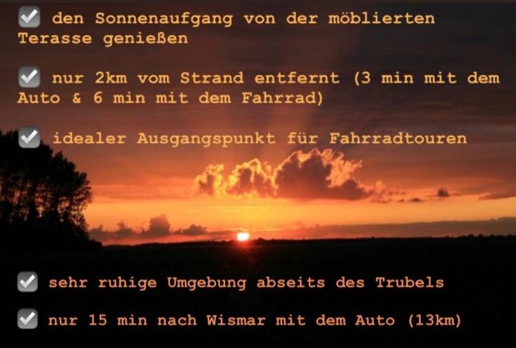 Fotografie z fotogalerie ubytování Auszeit im Privatzimmer an den Salzwiesen mit gemeinsamer Küche und Eingang v destinaci Insel Poel