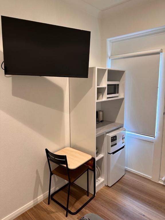 Kuchyň nebo kuchyňský kout v ubytování Surf Beach Motel Newcastle