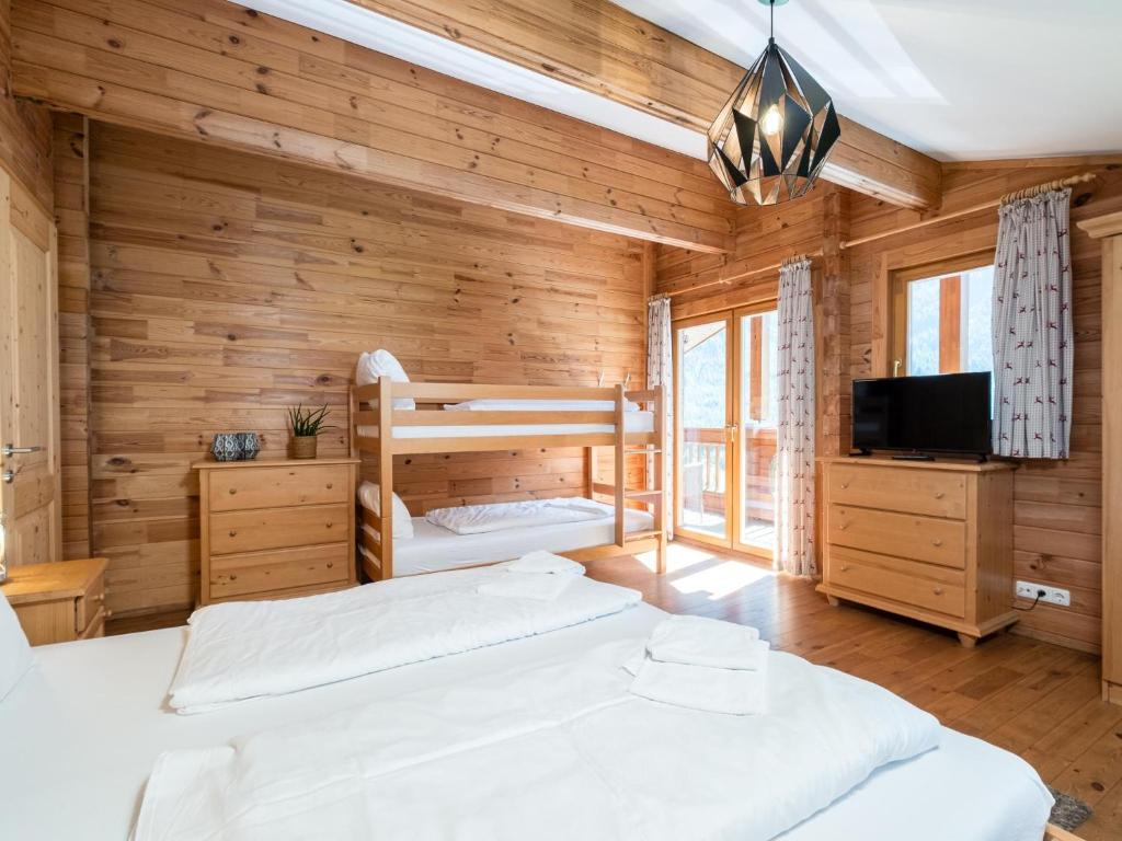 Postel nebo postele na pokoji v ubytování Waldberg