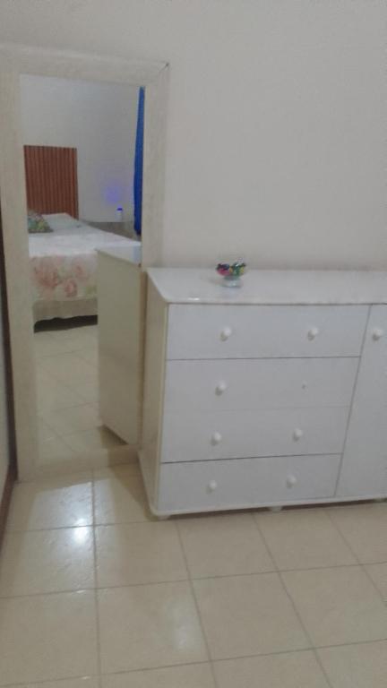 Postel nebo postele na pokoji v ubytování Hospedaria Meu Lar
