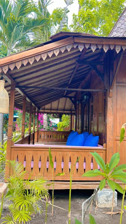 Zahrada ubytování Unzipp Bungalows Gili Air
