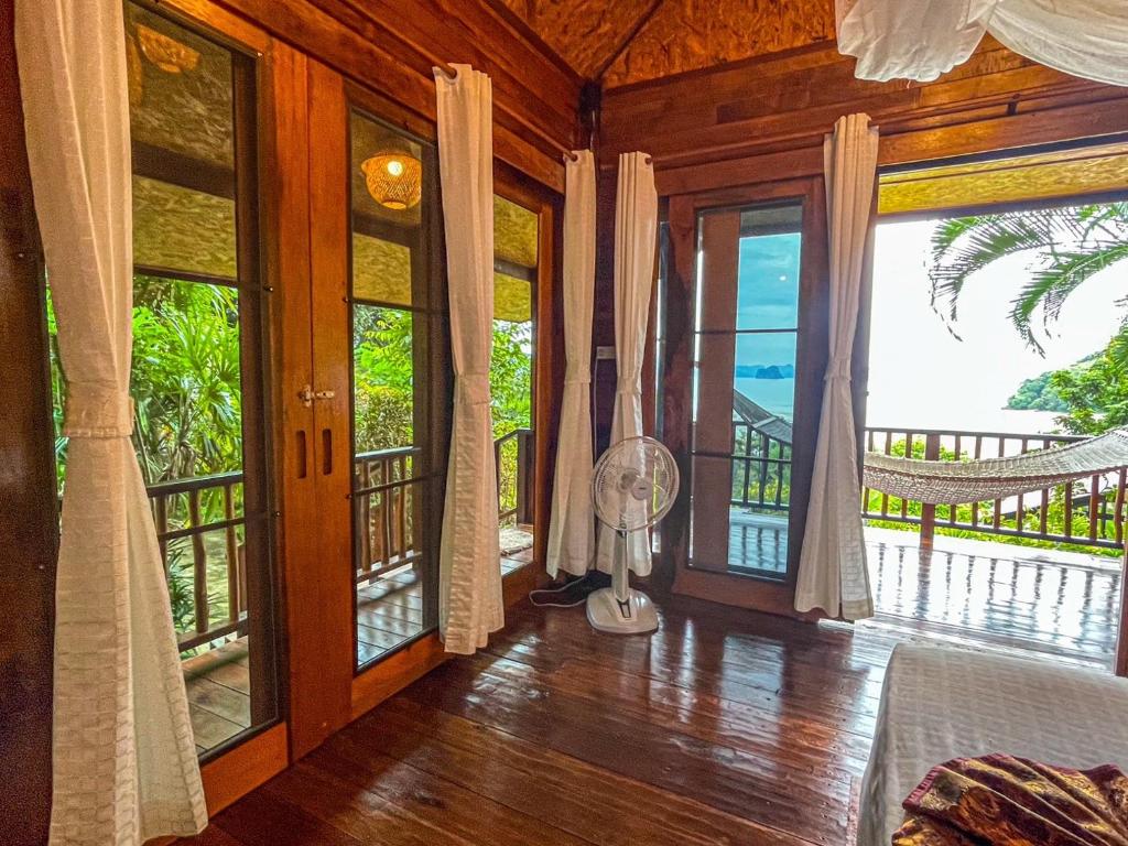 Balkón nebo terasa v ubytování Hillhouse - Koh Yao Noi