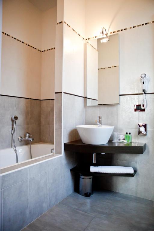 Kúpeľňa v ubytovaní Hotel La Cartiera