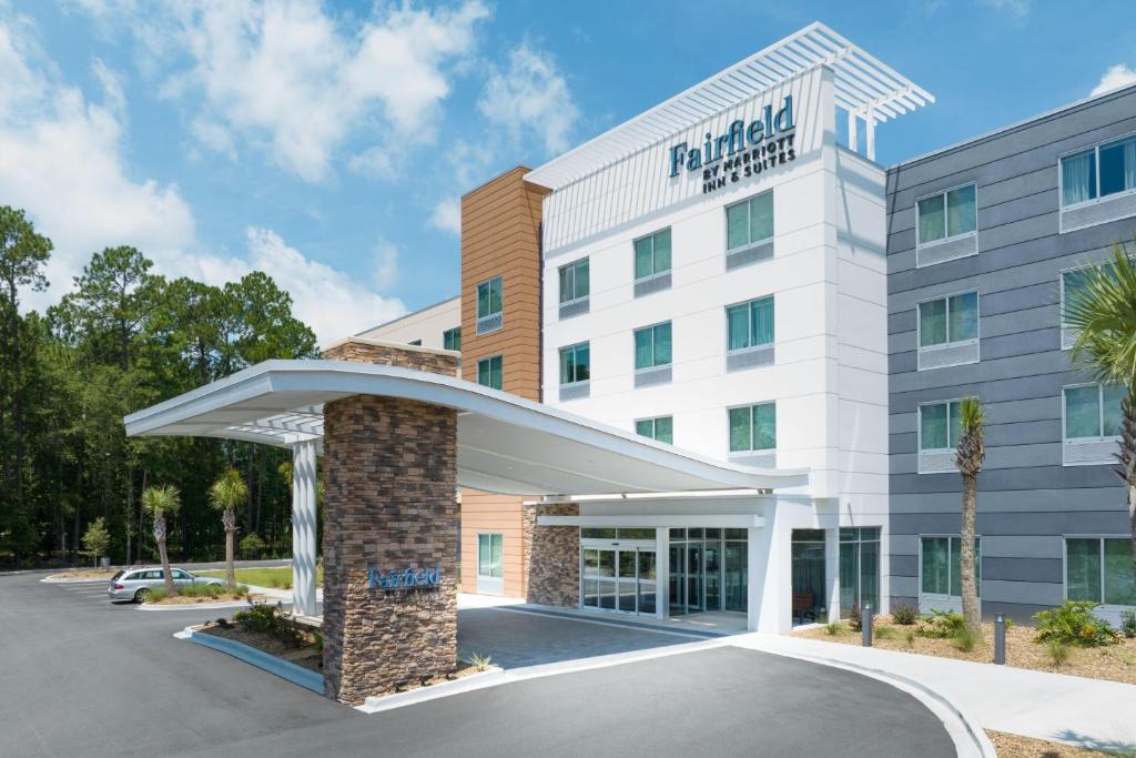 una representación de la fachada de un hotel en Fairfield by Marriott Inn & Suites Hardeeville I-95 North, en Hardeeville