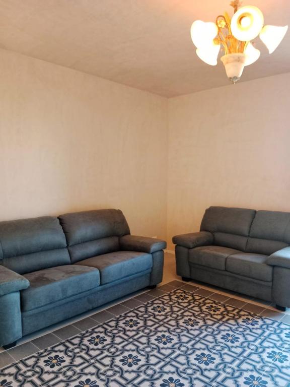 Vigna di pettineo - guest house的休息区