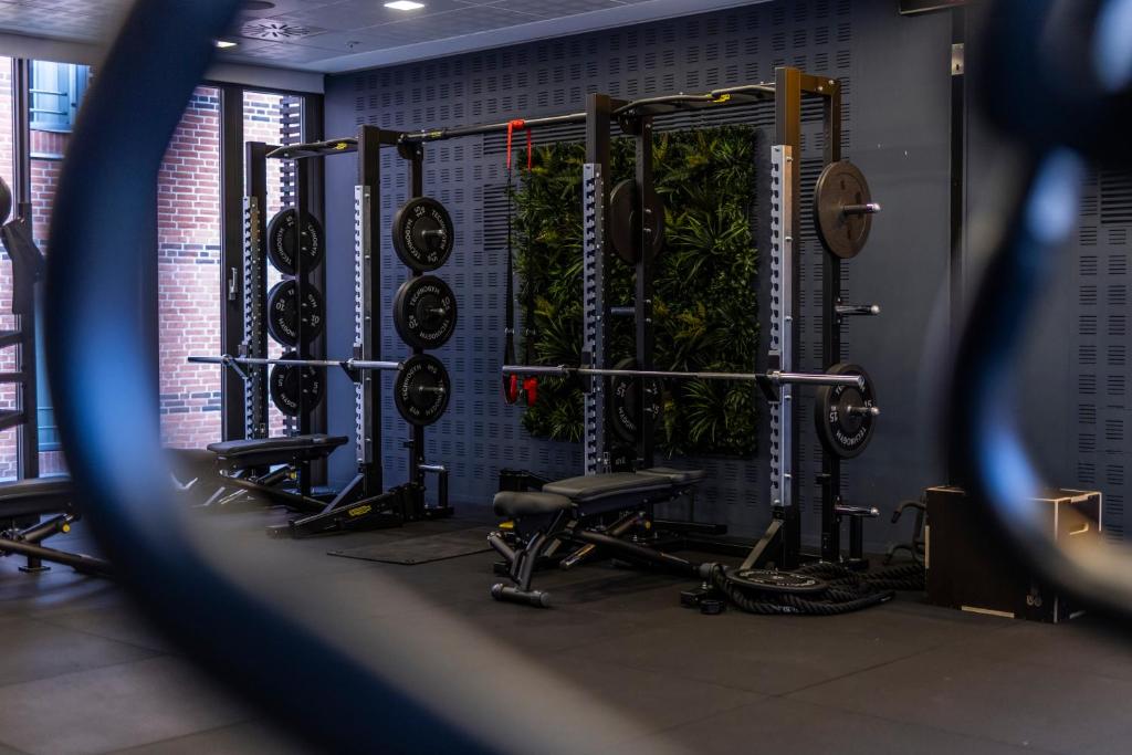 Fitness centrum a/nebo fitness zařízení v ubytování Comfort Hotel Vesterbro
