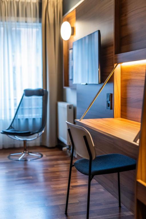 TV a/nebo společenská místnost v ubytování Comfort Hotel Vesterbro