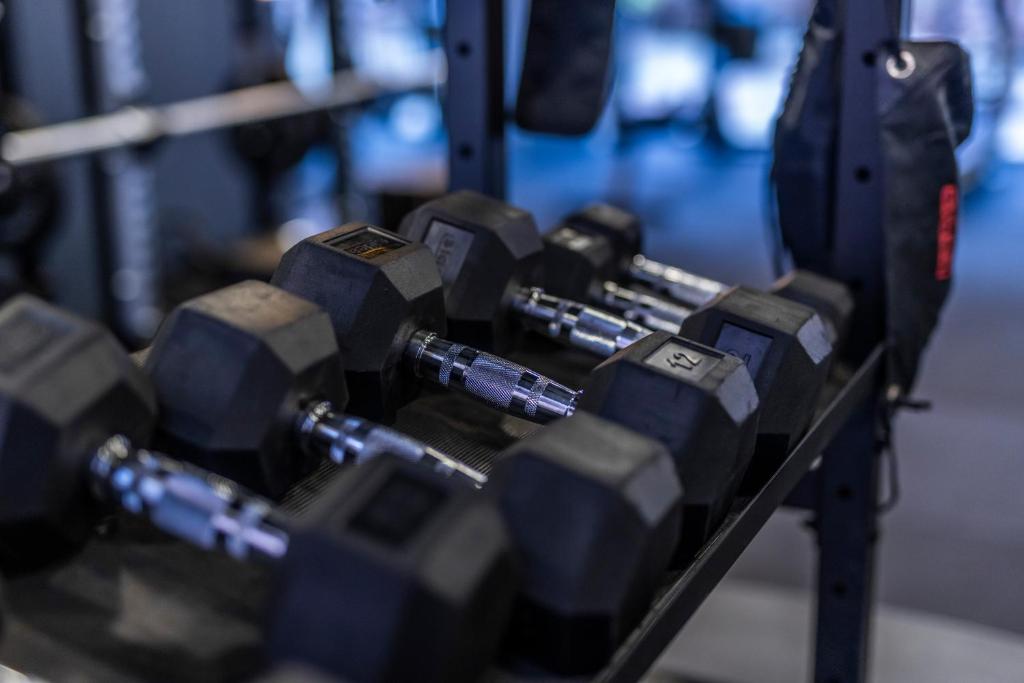 Fitness centrum a/nebo fitness zařízení v ubytování Comfort Hotel Vesterbro