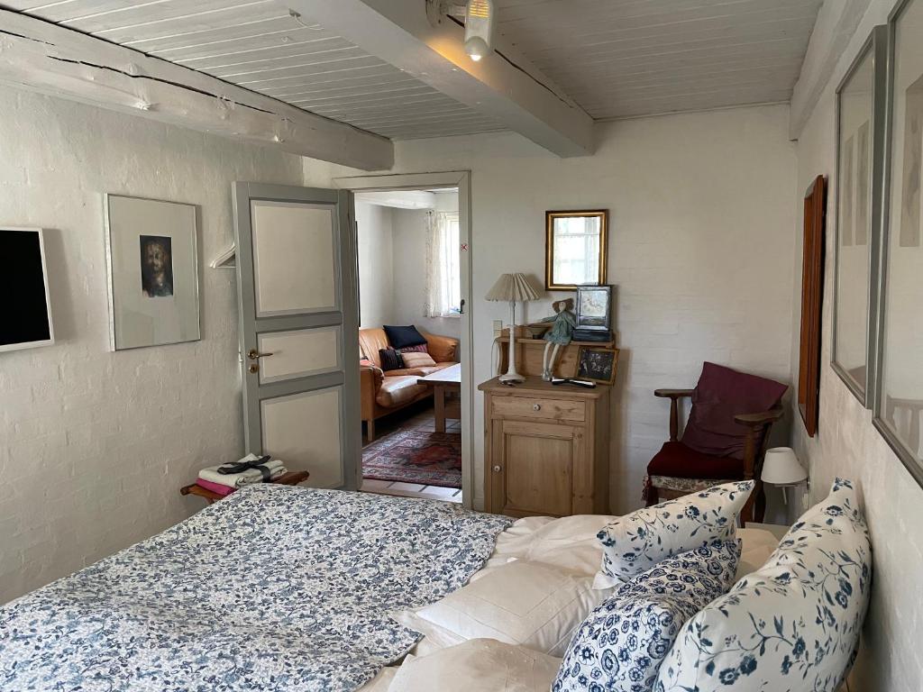 Postel nebo postele na pokoji v ubytování pallisgaard B&B