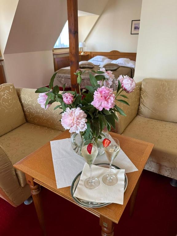 Posezení v ubytování Hotel Slunce