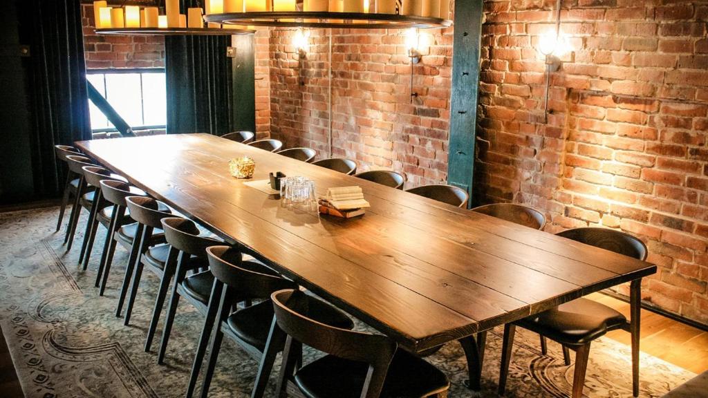 Restaurace v ubytování Steam Hotel
