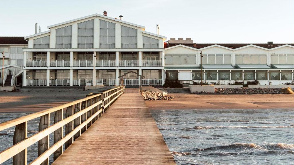 Bazén v ubytování Falkenberg Strandbad nebo v jeho okolí