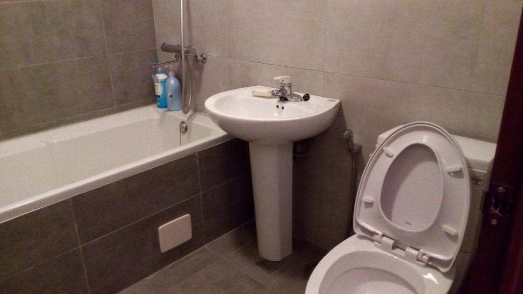 Koupelna v ubytování Bo Bo Bear B&B