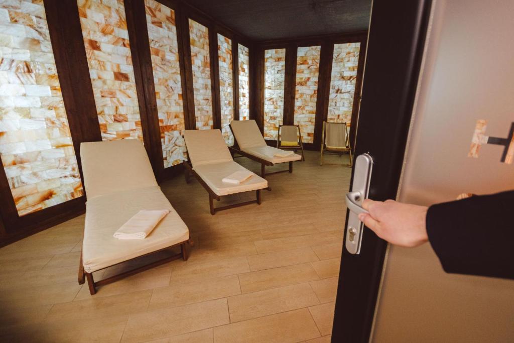Posezení v ubytování Star Hill Hotel & Spa