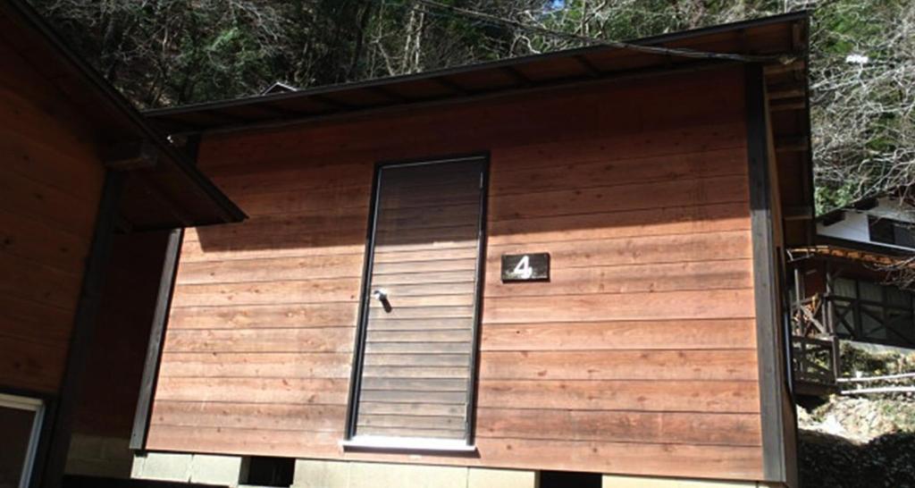 a building with a door on the side of it at Toukaen campsite - Vacation STAY 23959v in Uenohara