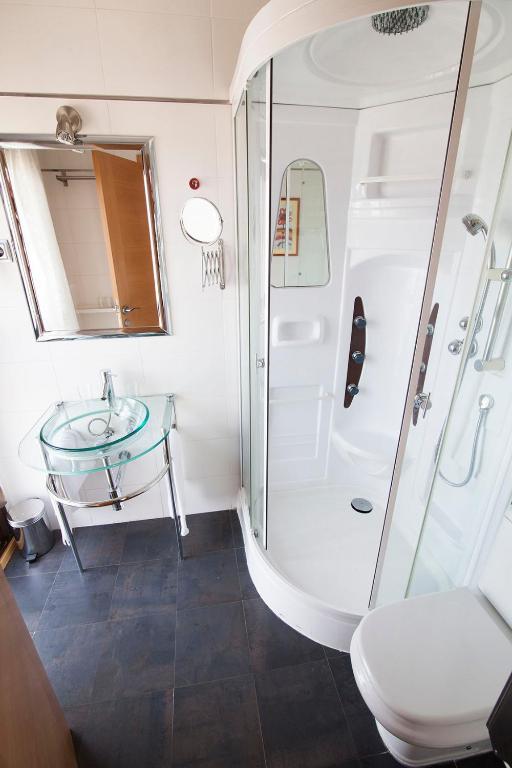 Koupelna v ubytování Hotel Real de Illescas