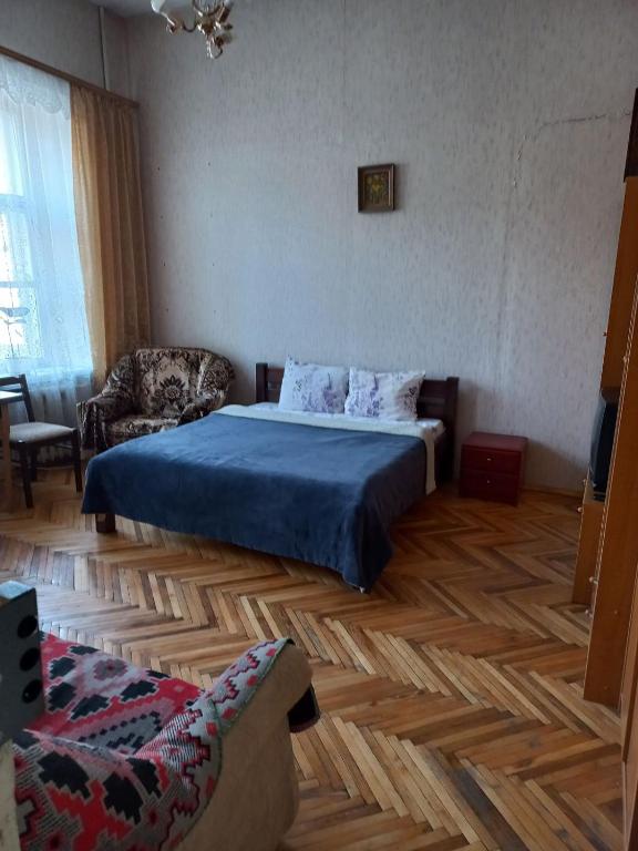 Postel nebo postele na pokoji v ubytování ВВ-ХОСТЕЛ