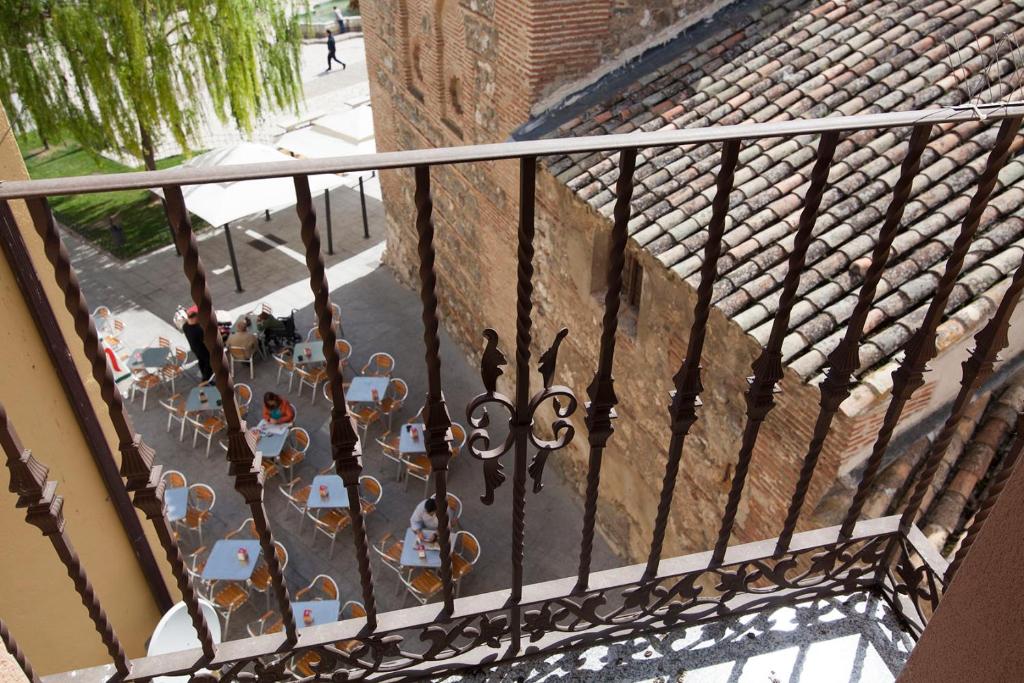 Balkón nebo terasa v ubytování Hotel Real de Illescas