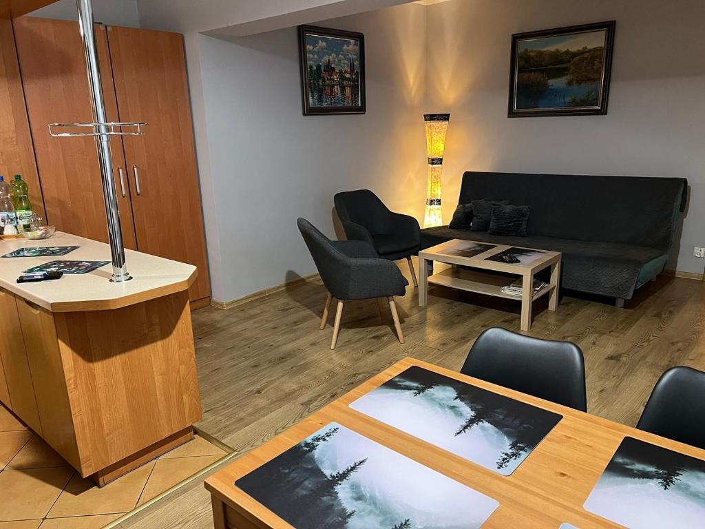 Posedenie v ubytovaní Apartament Kudowa Zdrój - Słone 60m2