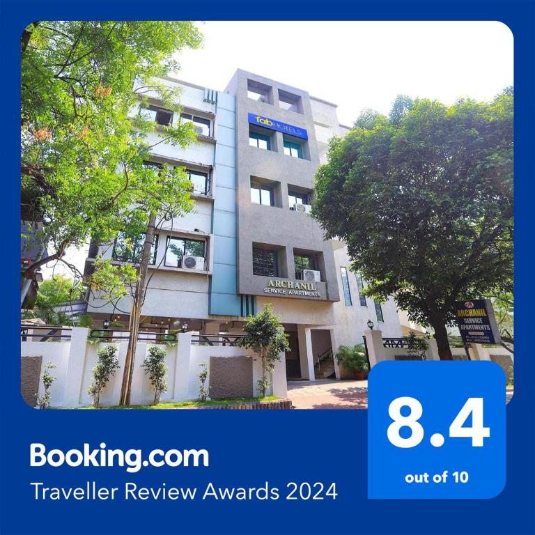 Certifikát, hodnocení, plakát nebo jiný dokument vystavený v ubytování FabHotel Archanil Apartment - Sitanagar Cricket Ground