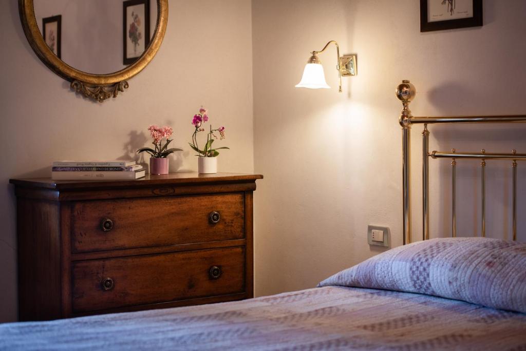 Posteľ alebo postele v izbe v ubytovaní Agriturismo La Valle A Polvereto