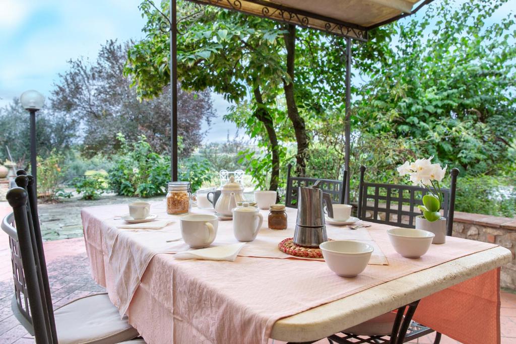 Vonkajšia záhrada v ubytovaní Agriturismo La Valle A Polvereto