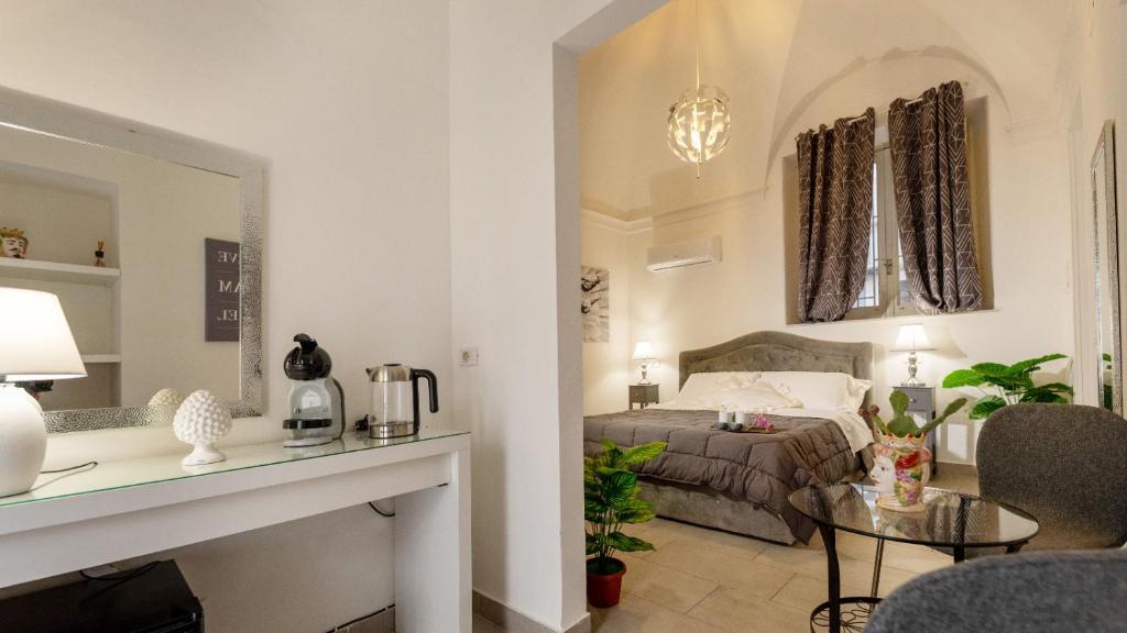 Гостиная зона в Duomo Luxury Suite Catania