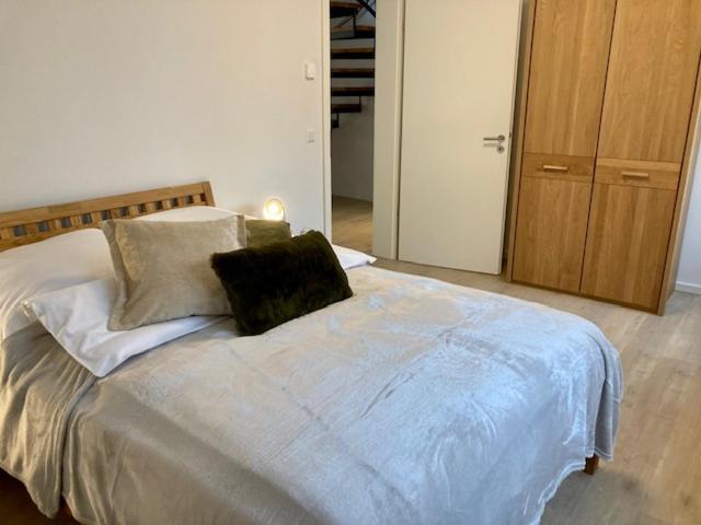 Postel nebo postele na pokoji v ubytování Hotel Burg Abenberg