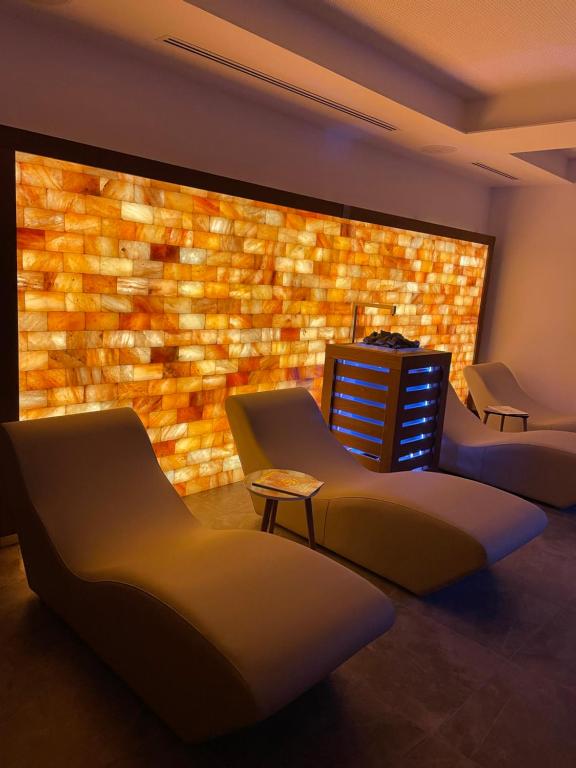 Zona d'estar a Palace Hotel & SPA La CONCHIGLIA D' ORO
