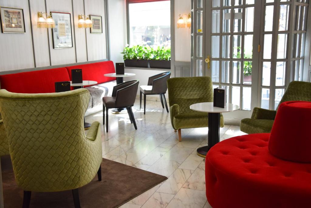 Posezení v ubytování Theaterhotel & Suites Wien