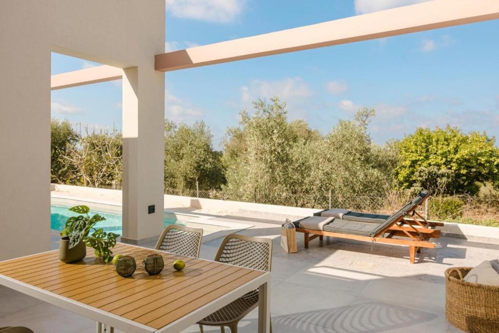 Balkon lub taras w obiekcie Karma - Unalome Villas