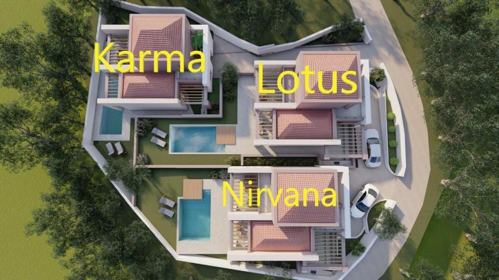 Budynek, w którym mieści się willa