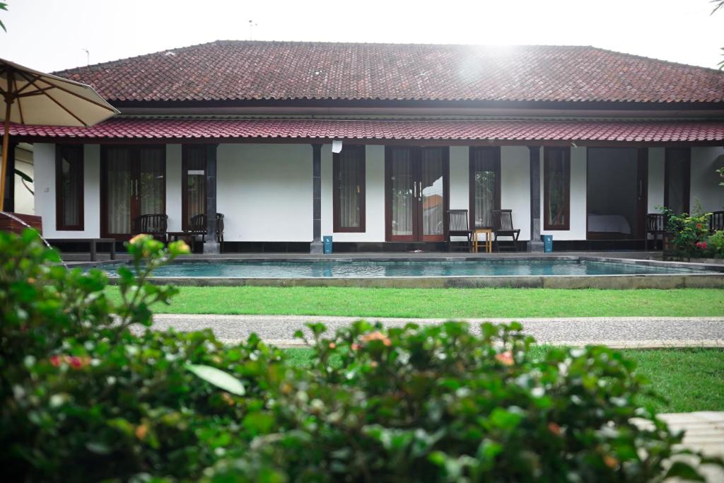 Zahrada ubytování Kim Homestay