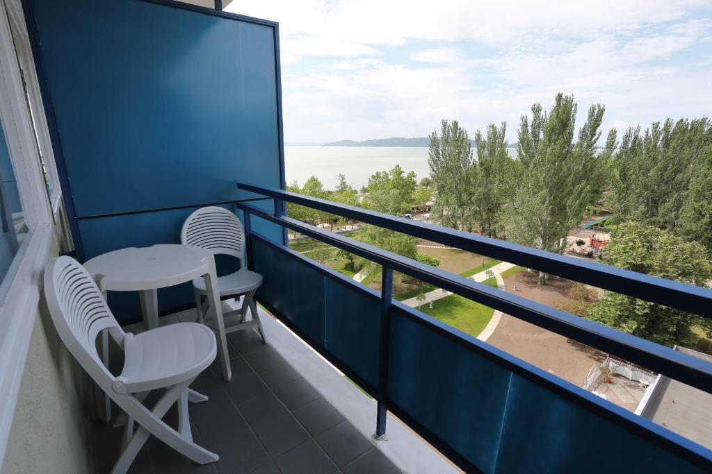 Balkón nebo terasa v ubytování Danubius Hotel Annabella