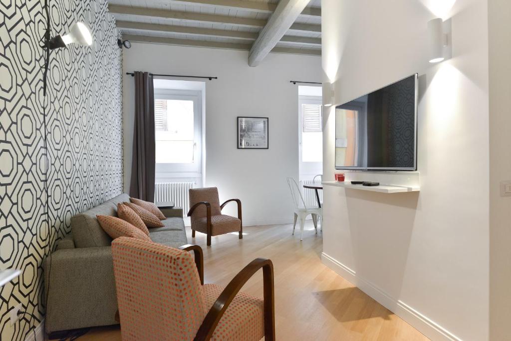 Telewizja i/lub zestaw kina domowego w obiekcie EVE Luxury Apartments Pantheon