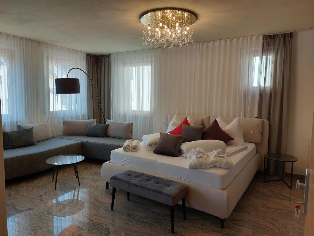Posezení v ubytování Hotel Engel