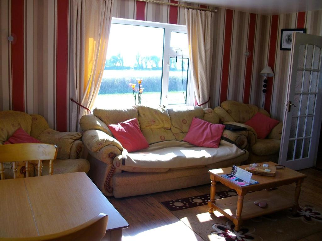 Posezení v ubytování Clonmacnoise B&B