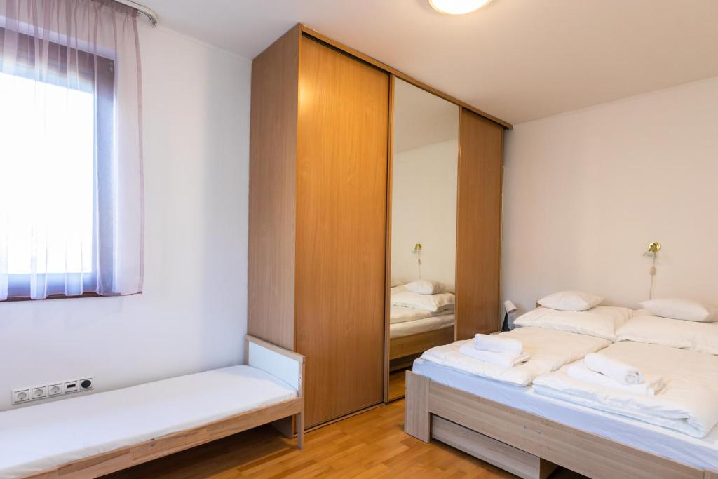 Postel nebo postele na pokoji v ubytování Villa della Vita