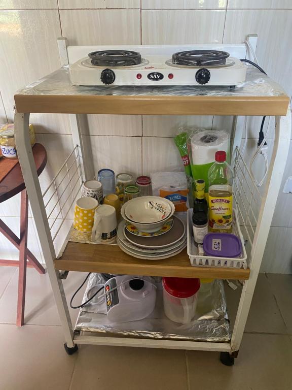Kuchyň nebo kuchyňský kout v ubytování Acogedora vivienda anexa en un barrio tranquilo