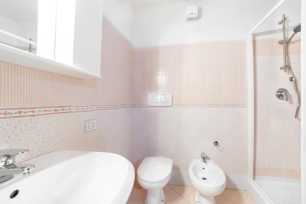 Kúpeľňa v ubytovaní Agriturismo La Valle A Polvereto