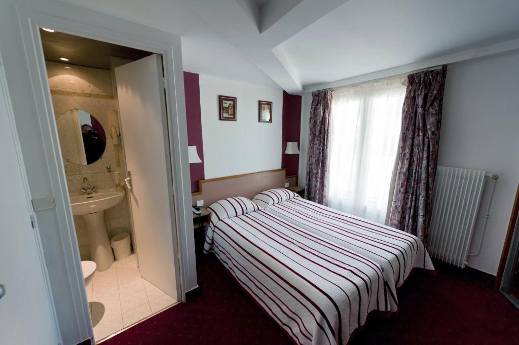 Et badeværelse på Hotel Royal Bergère