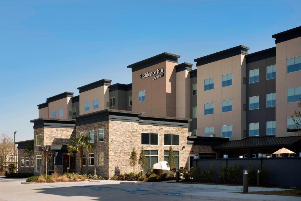 a rendering of the front of a hotel at Residence Inn by Marriott Indianapolis Plainfield in Plainfield