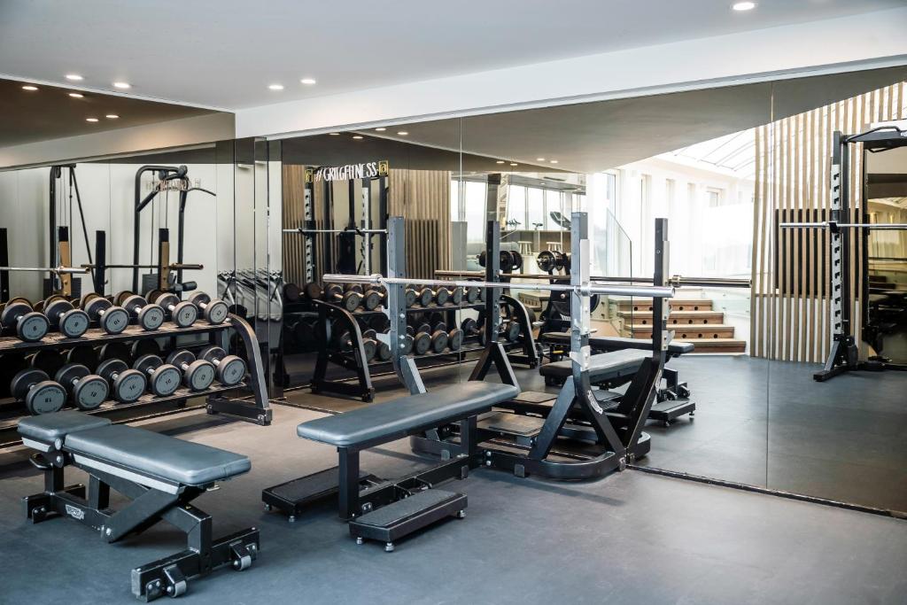 Fitness centrum a/nebo fitness zařízení v ubytování Quality Hotel Edvard Grieg
