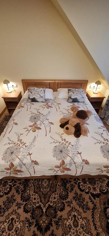 Postel nebo postele na pokoji v ubytování Hotel Senlīči