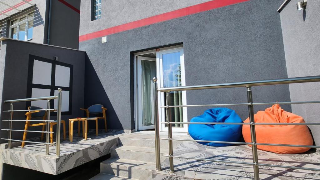 Posezení v ubytování Kompleksi CFN ALBANIA