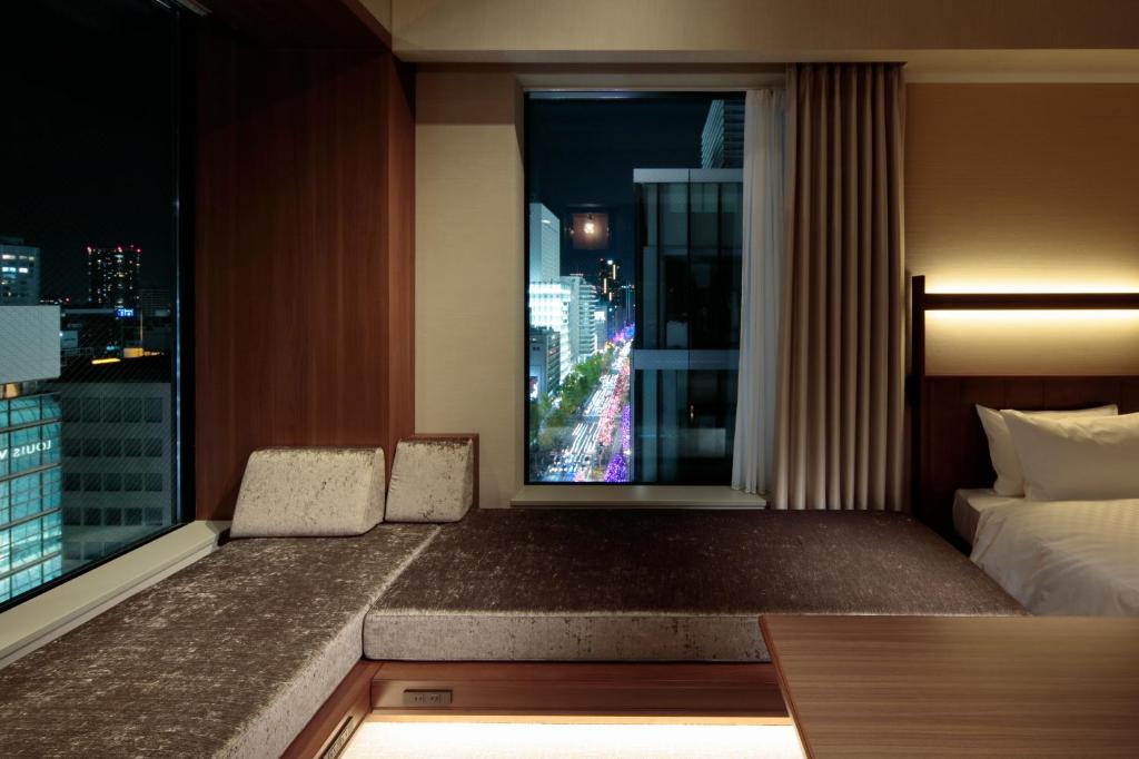カンデオホテルズ　大阪心斎橋にあるテレビまたはエンターテインメントセンター