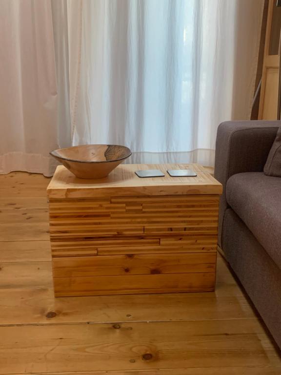 Posezení v ubytování CaLegna Ferienchalet