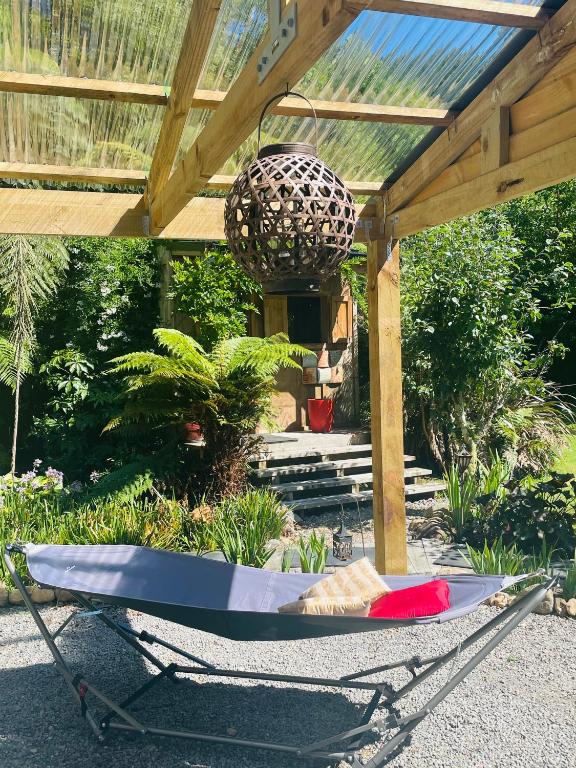 Zahrada ubytování The kauri Tree Pod - Off Grid Experience