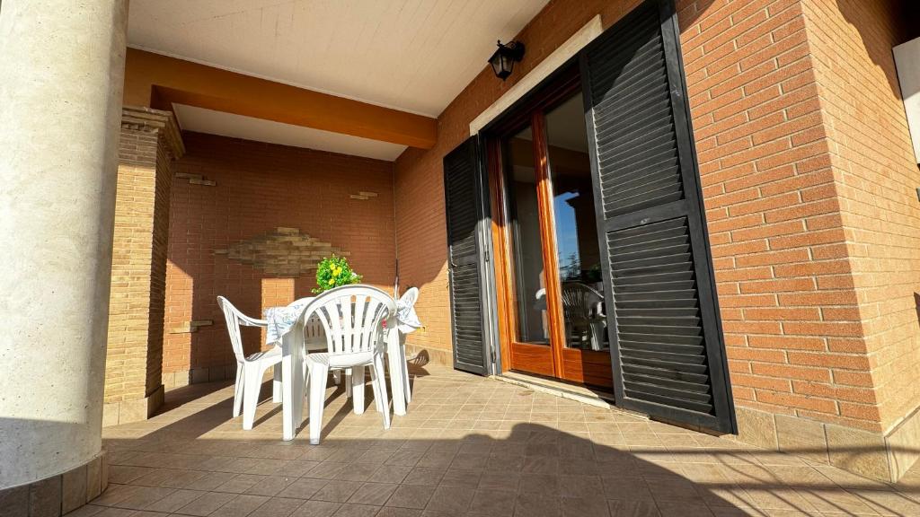 Balkón nebo terasa v ubytování Eva Guest house apartment
