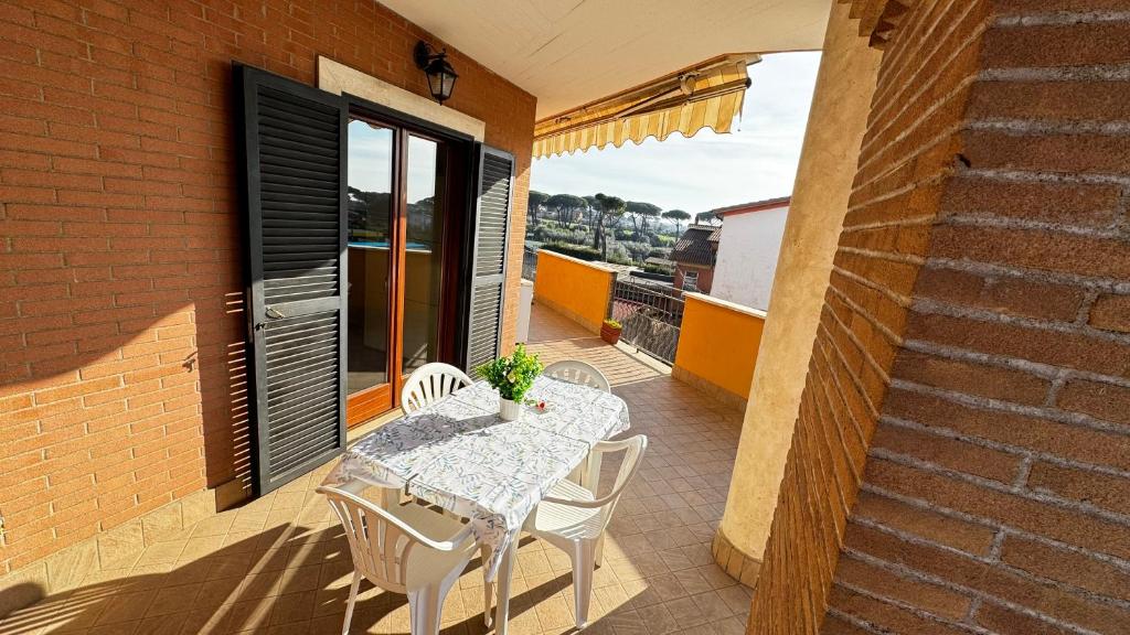 Balkón nebo terasa v ubytování Eva Guest house apartment